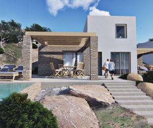 Tourist complex in Sifnos island